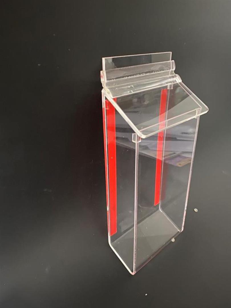 DLE Outdoor Brochure Holder Clear Lid image 0